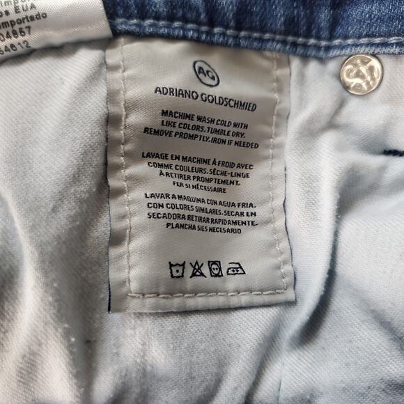 AG Adriano Goldschmied The Legging Super Skinny Ankle Jeans Size 29R - Picture 8 of 9